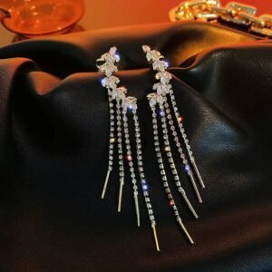 BijouxBloom Mother of Pearl German Silver Earring Set